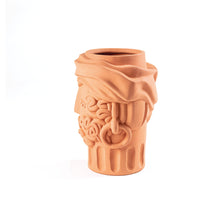 Load image into Gallery viewer, Magna Graecia Terracotta Man Vase