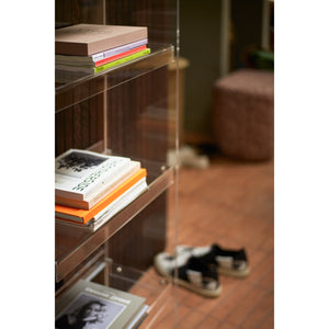 HKliving Clear Acrylic Shelving - 1 Column