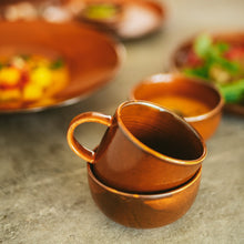 Load image into Gallery viewer, HKLiving Rustic Burned Orange Mug