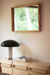 HKliving Burl Wooden Mirror