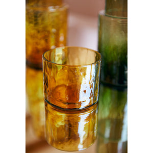 HKliving Tube Glass - Amber