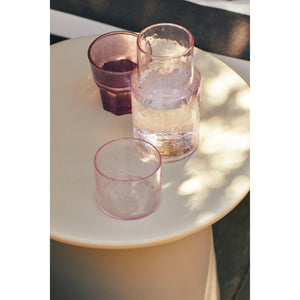 HKliving Tube Glass - Blush