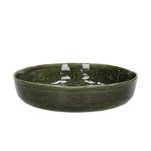 Spiro Dark Green Serving Bowl