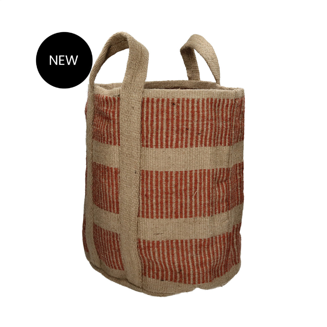 Follina Terracotta Jute Basket