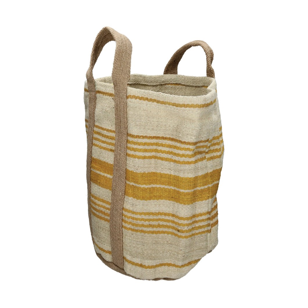 Follina Yellow Jute Basket