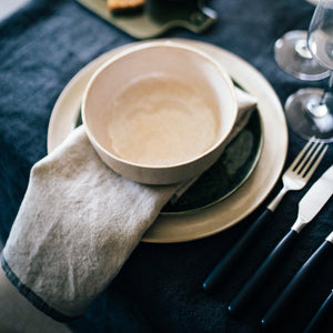 Marikana Set of 3 Linen Napkins