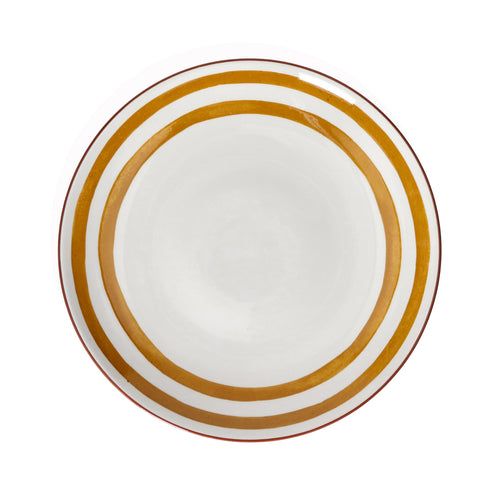 Mykonos Ochre Dinner Plate