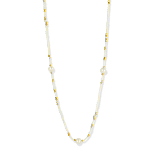 Kiara Necklace White