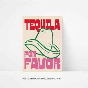 Tequila A3 Print