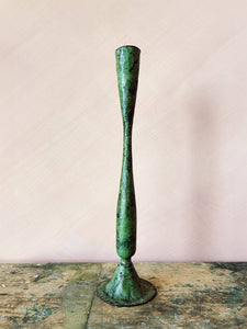 Green Shelly Candle Holders - 3 Sizes