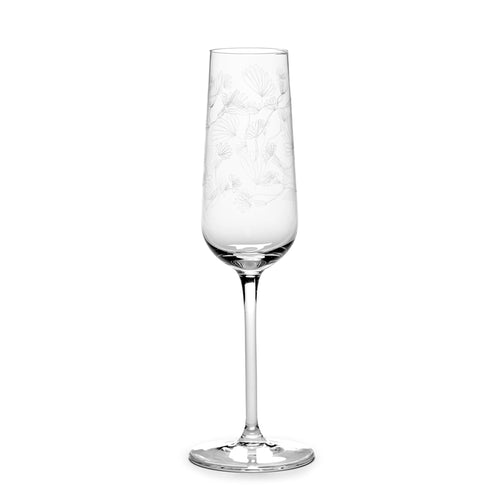 Marni Champagne Flute - Camelia Aubergine