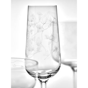 Marni Champagne Flute - Camelia Aubergine