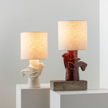 Load image into Gallery viewer, Paloma Red Bird Table Lamp