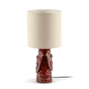 Paloma Red Bird Table Lamp