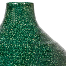 Load image into Gallery viewer, Dark Green Glazed Vase - Small