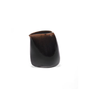 Out Of Lines Small Jug - Black Brown