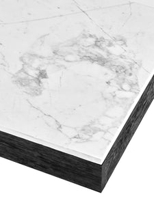 Rudolph Marble Black Coffee Table - 2 Sizes