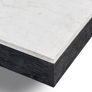 Rudolph Marble Black Coffee Table - 2 Sizes