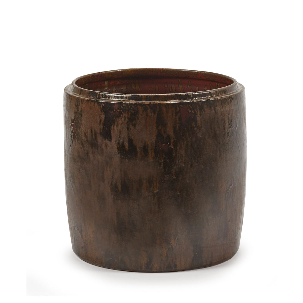 Medium Plant Pot Mystique Dark Brown