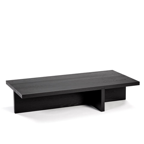 Rudolph Rectangular Black Coffee Table