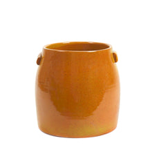 Load image into Gallery viewer, Orange Jar Plant Pot