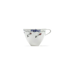 Load image into Gallery viewer, Marni Midnight High Coffee Cup &amp; Saucer - Anemone Milk