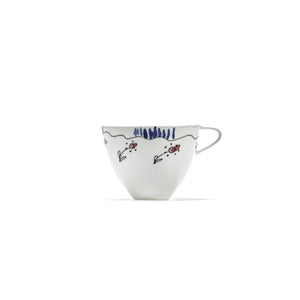 Marni Midnight High Coffee Cup & Saucer - Anemone Milk