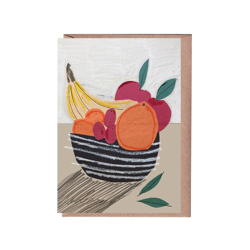 Bowl of Fruit Greeting Card