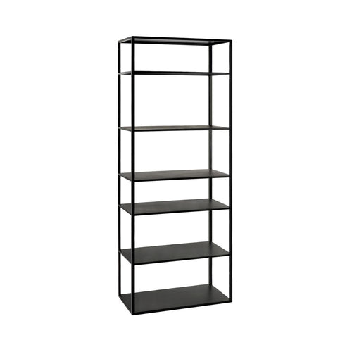 Eszential Black Shelving Unit Ex-Display