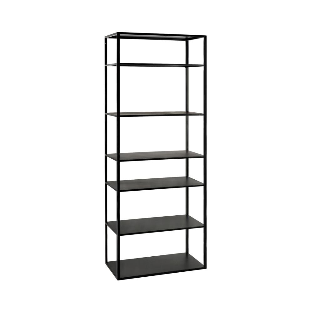 Eszential Black Shelving Unit Ex-Display