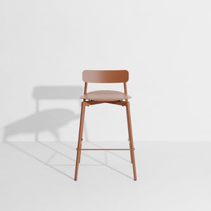 Fromme Metal Bar Stool - Two Heights