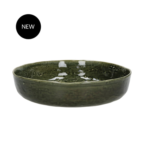 Spiro Dark Green Serving Bowl