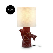 Load image into Gallery viewer, Paloma Red Bird Table Lamp