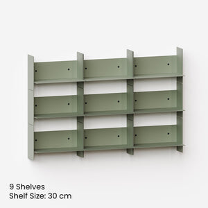 TIPTOE PLI Steel Wall Shelves - 9