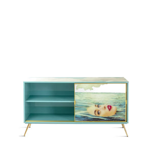 Toiletpaper Sea Girl Cabinet