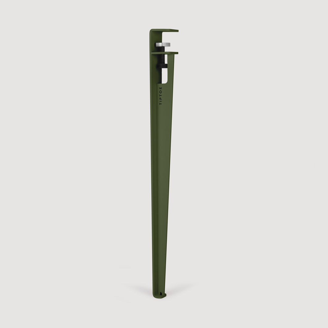 TIPTOE Table Leg – Set of Two 75 cm Rosemary Green