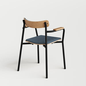 ÉTUDE Chair With Arms - Recycled Fabric