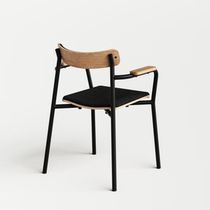 ÉTUDE Chair With Arms - Recycled Fabric