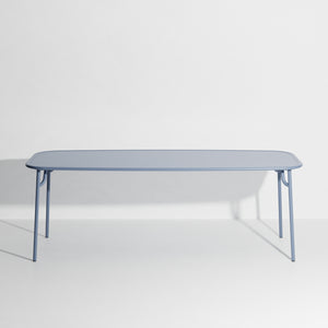 Week-end Rectangular Plain Garden Table - 2 Sizes