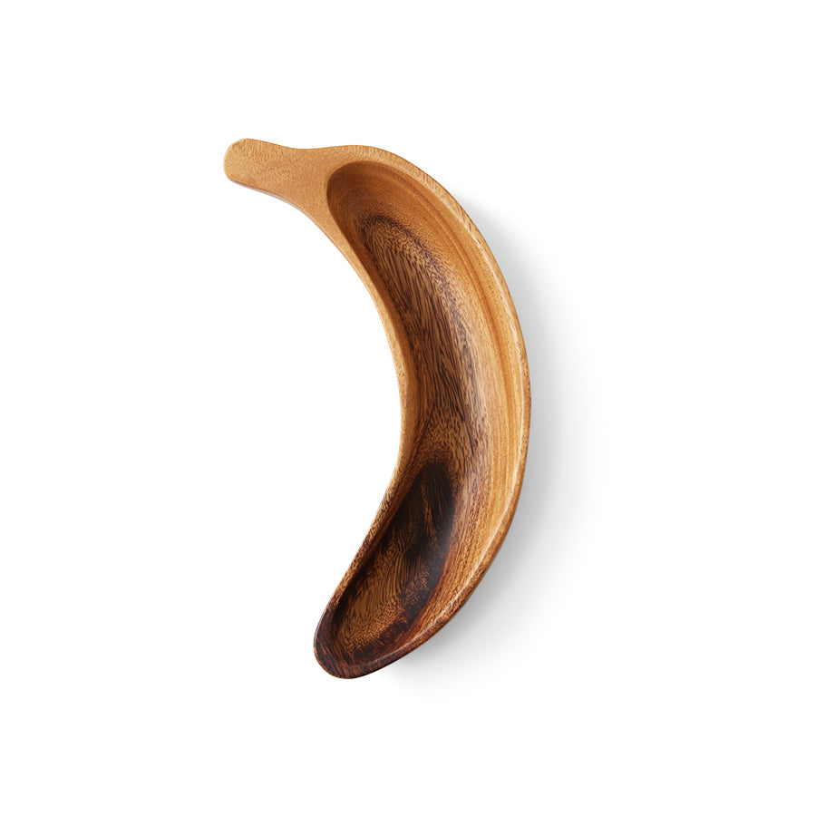 HKLiving Banana Acacia Bowl