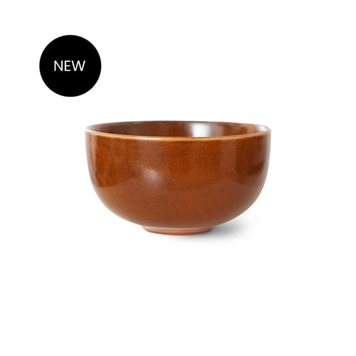 HKLiving Chef Ceramics Small Bowl - Burnt Orange