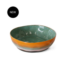 Load image into Gallery viewer, HKliving 70&#39;s Ceramic Pasta Bowl Golden Hour