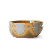 Load image into Gallery viewer, HKliving 70&#39;s Ceramic Pasta Bowl Oasis