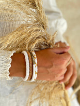 Load image into Gallery viewer, White Buffalo Horn Lacquered Bangle