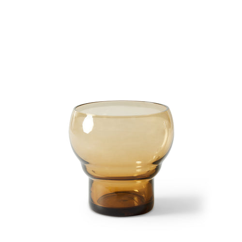 HKliving Amber Bulb Glass