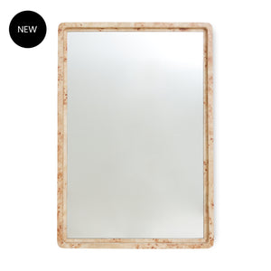 HKliving Burl Wooden Mirror