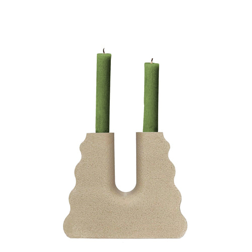 Flur Sandstone Candle Holder