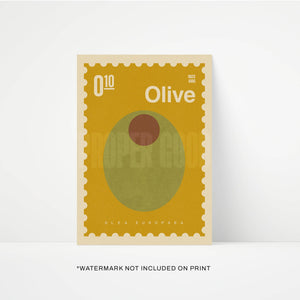 Olive A3 Print