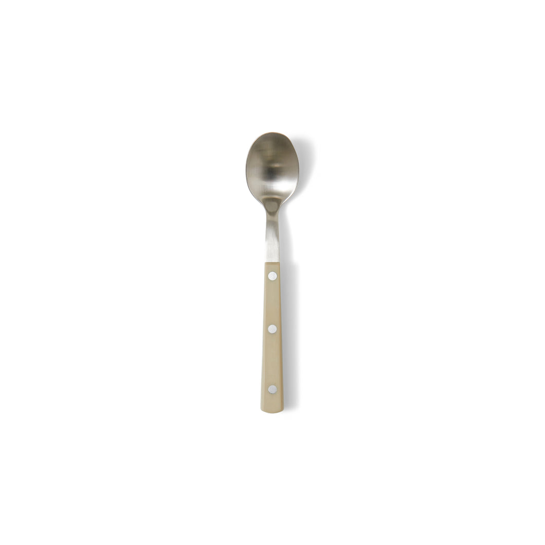 HKliving 70s Cutlery Dessert Spoon - Olive