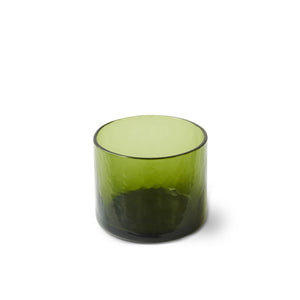 HKliving Tube Glass - Olive